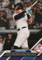 2024 Topps Now #694 Aaron Judge Purple Baseball Card