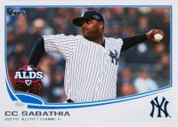 2013 Topps #283 CC Sabathia Baseball Card