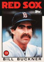 1986 Topps Tiffany #443 Bill Buckner Baseball Card