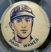 1930 Cracker Jack Pins # Paul Waner Baseball Card