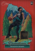 2022 Panini One and One Downtown #14 Shaedon Sharpe Basketball Card