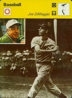 1977 Sportscaster #02-08 Joe DiMaggio Italy Baseball Card
