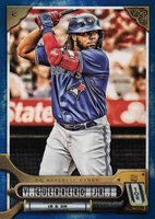 2022 Topps Gypsy Queen #18 Vladimir Guerrero Jr. Chrome-Indigo Refractor Baseball Card