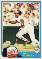 1981 Topps #425 Al Bumbry Baseball Card