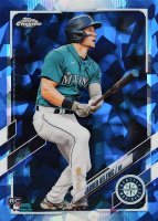 2021 Topps Chrome Update Sapphire Edition #302 Jarred Kelenic Baseball Card