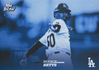 2024 Topps Black and White #11 Mookie Betts Blue Baseball Card