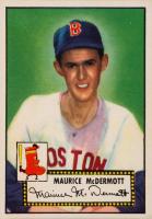 1952 Topps #119 Maurice McDermott Baseball Card