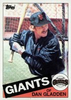 1985 Topps #386 Dan Gladden Baseball Card