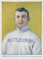 1910 Tip Top Bread # Ed Abbaticchio Baseball Card