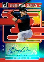 2020 Panini Donruss Signature Series #SSBD Bobby Dalbec Blue Baseball Card