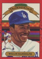 1990 Donruss #19 Willie Randolph Diamond Kings Baseball Card