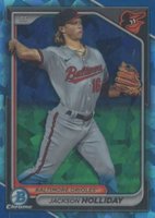 2024 Bowman Sapphire Edition Chrome Prospects #BCP47 Jackson Holliday Baseball Card