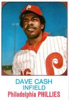 1975 Hostess #93 Dave Cash Hand Cut Baseball Card