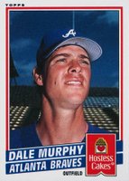 1985 Hostess Braves #16 Dale Murphy Baseball Card