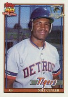 1991 Topps Desert Shield #684 Milt Cuyler Baseball Card