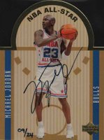 2003 Upper Deck SE  Die Cut All-Stars #SE1 Michael Jordan Basketball Card