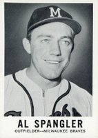1960 Leaf #38 Al Spangler Baseball Card