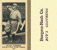 1916 Burgess-Nash Co. #104 Hans Lobert Baseball Card