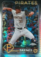 2024 Topps Chrome Update #USC27 Paul Skenes Prism Refractor Baseball Card