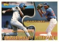1994 Topps Traded #42T Delino DeShields/Pedro Martinez Baseball Card