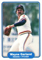 1982 Fleer #367 Wayne Garland Baseball Card