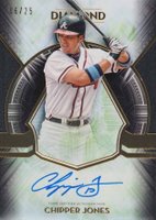 2021 Topps Diamond Icons Autographs #CJ Chipper Jones Baseball Card