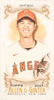 2021 Topps Allen & Ginter #25 Shohei Ohtani Mini Baseball Card