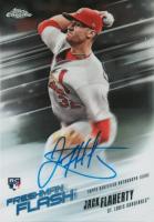 2018 Topps Chrome Freshman Flash Autographs #FFAJF Jack Flaherty Baseball Card