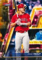2020 Bowman's Best #2 Mike Trout Gold Refractor Baseball Card