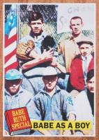 2011 Topps Heritage  #135 Babe As A Boy Baseball Card