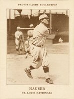 1912 Plow's Candy # Arnold Hauser Baseball Card