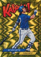 2018 Panini Kaboom!  #BB Bo Bichette Gold Baseball Card