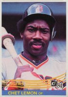 1984 Donruss #171 Chet Lemon Baseball Card