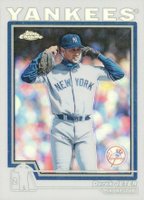 2004 Topps Chrome #20 Derek Jeter Refractor Baseball Card