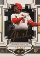 2023 Topps Tier One Break Out Autographs #BOAJW Jordan Walker Bronze Ink Baseball Card