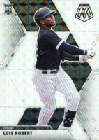 2020 Panini Chronicles Mosaic #66 Luis Robert White Baseball Card