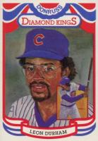 1984 Donruss #5 Leon Durham Diamond Kings-Steele Baseball Card