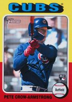 2024 Topps Heritage #177 Pete Crow-Armstrong Baseball Card