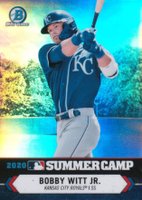 2021 Bowman Chrome 2020 Summer Camp #SC21 Bobby Witt Jr. Baseball Card