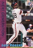 2020 Topps Throwback Thursday #212 Luis Robert Baseball Card