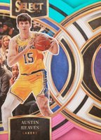 2023 Panini Select #149 Austin Reaves Teal/White/Pink Prizm Basketball Card