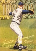 1999 Metal Universe #126 Justin Thompson Precious Metal Gems Baseball Card