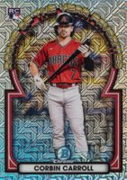 2023 Bowman Mega Box Chrome ROY Favorites #1 Corbin Carroll Baseball Card
