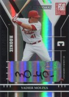 2004 Donruss Elite Extra Edition #273 Yadier Molina Autograph Baseball Card
