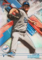 2018 Bowman's Best #59 Clayton Kershaw Refractor Baseball Card