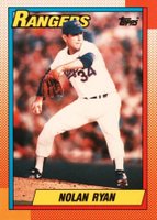 1990 Topps Tiffany #1 Nolan Ryan Baseball Card