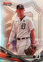 2022 Bowman's Best #7 Spencer Torkelson Refractor Baseball Card