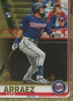 2019 Topps Update  #US247 Luis Arraez Gold Baseball Card