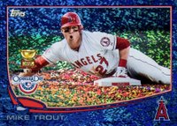 2013 Topps Opening Day #27 Mike Trout Blue Baseball Card