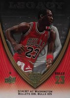 2008 Upper Deck Jordan Legacy  #163 Michael Jordan Basketball Card